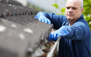 cleaning and inspecting Sarsden Halt roofs