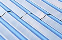 Sarsden Halt corrugated roofing